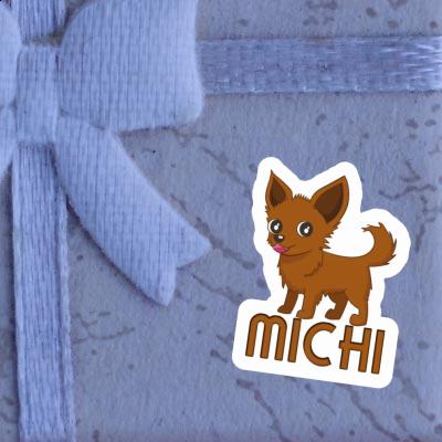 Michi Autocollant Chihuahua Gift package Image