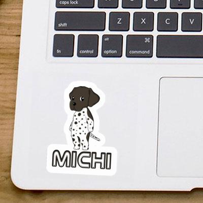 Autocollant Chien de chasse Michi Notebook Autocollant Chien de chasse Michi Gift package Image