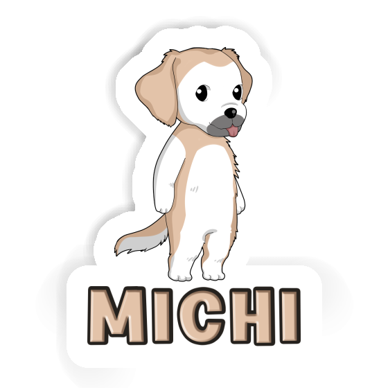 Aufkleber Golden Retriever Michi Aufkleber Golden Retriever Michi Image