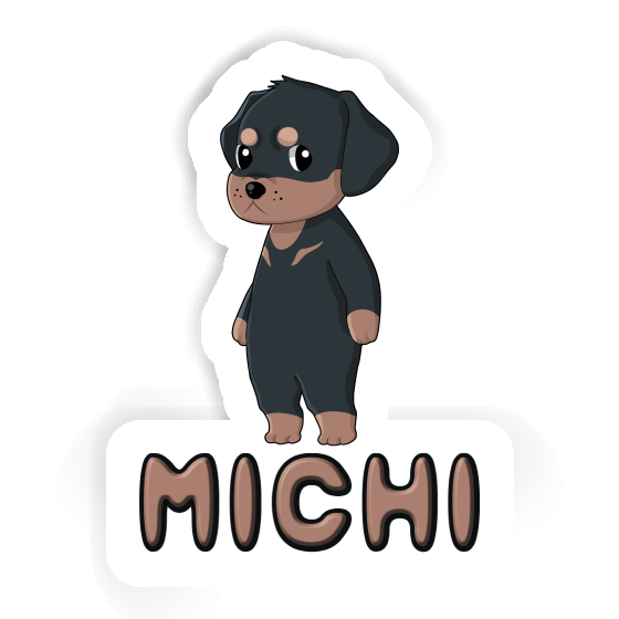 Rottweiler Aufkleber Michi Notebook Rottweiler Aufkleber Michi Notebook Image