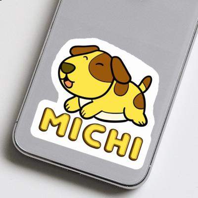 Sticker Hund Michi Notebook Sticker Hund Michi Gift package Image