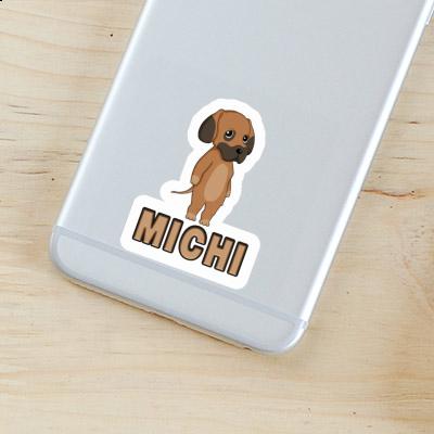 Dogue allemand Autocollant Michi Laptop Dogue allemand Autocollant Michi Laptop Image