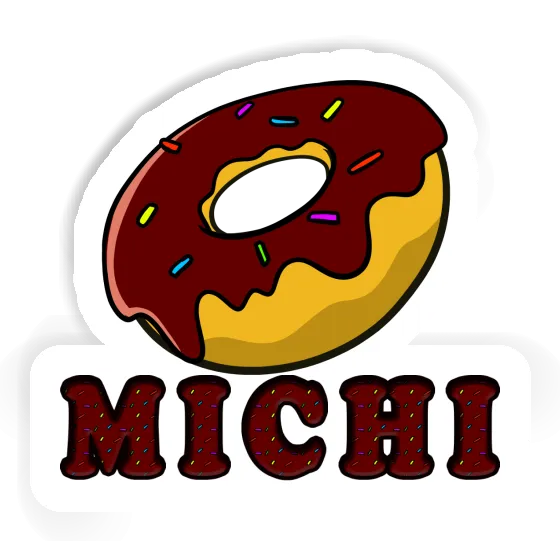 Autocollant Michi Donut Gift package Image