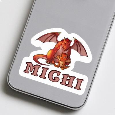 Sticker Michi Drache Gift package Image