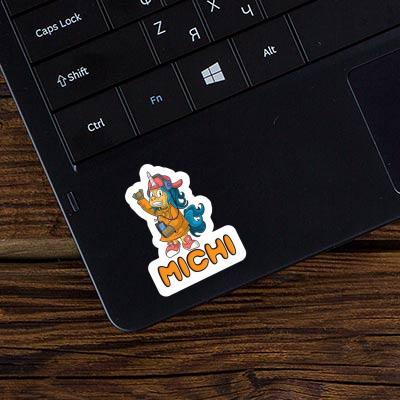 Hip-Hop Einhorn Sticker Michi Notebook Hip-Hop Einhorn Sticker Michi Notebook Image