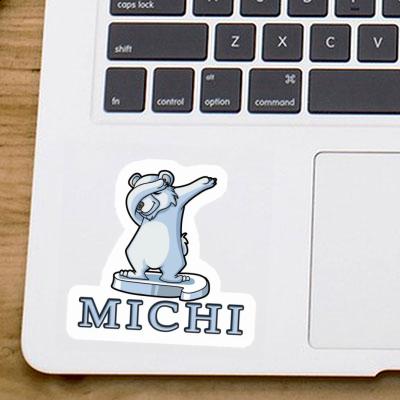 Michi Sticker Bear Notebook Michi Sticker Bear Gift package Image