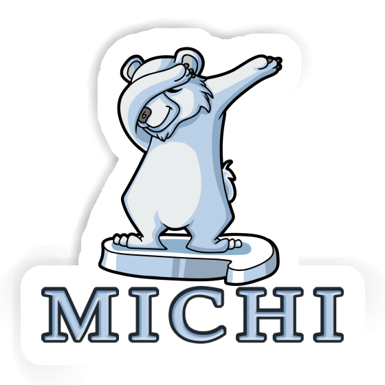 Michi Sticker Bear Michi Sticker Bear Image