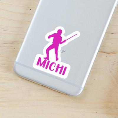 Fechter Aufkleber Michi Laptop Image
