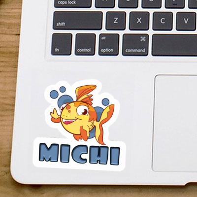 Fisch Sticker Michi Laptop Fisch Sticker Michi Laptop Image