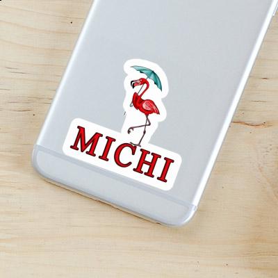 Michi Autocollant Flamant Notebook Michi Autocollant Flamant Gift package Image