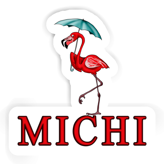 Flamingo Sticker Michi Gift package Image