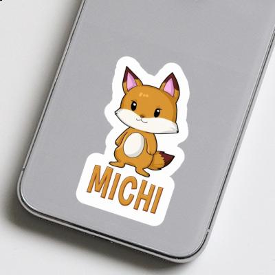 Michi Sticker Fox Notebook Michi Sticker Fox Notebook Image