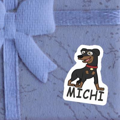 Pinscher Autocollant Michi Image