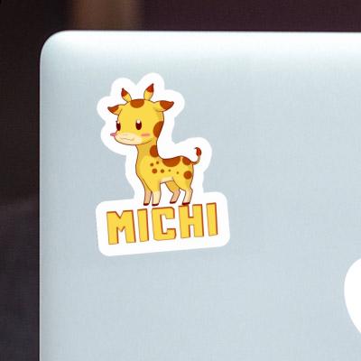 Giraffe Sticker Michi Notebook Image