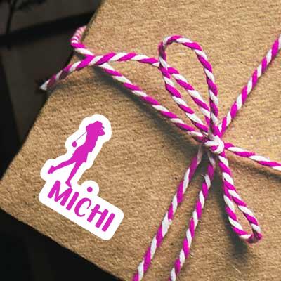 Sticker Michi Golfer Notebook Sticker Michi Golfer Notebook Image