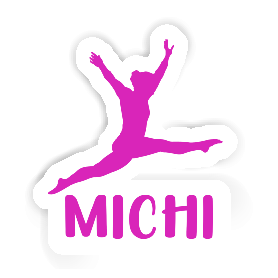 Gymnast Sticker Michi Notebook Gymnast Sticker Michi Gift package Image