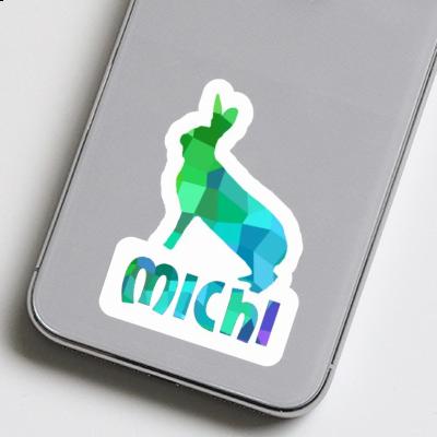 Autocollant Lapin Michi Laptop Image