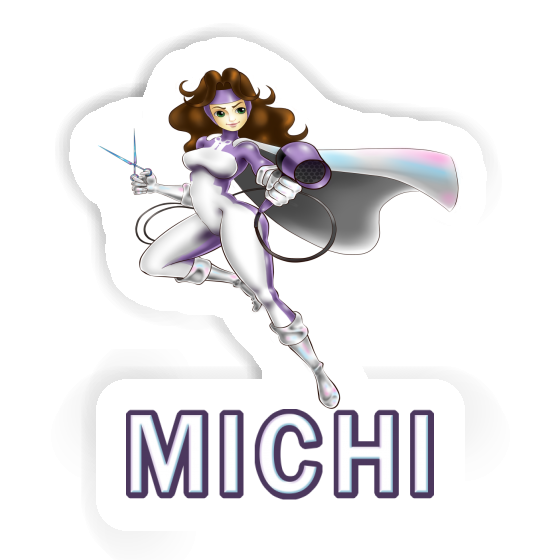 Michi Sticker Hairdresser Gift package Image