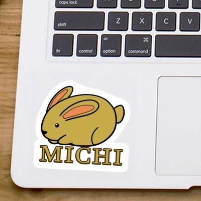 Sticker Michi Hare Notebook Image