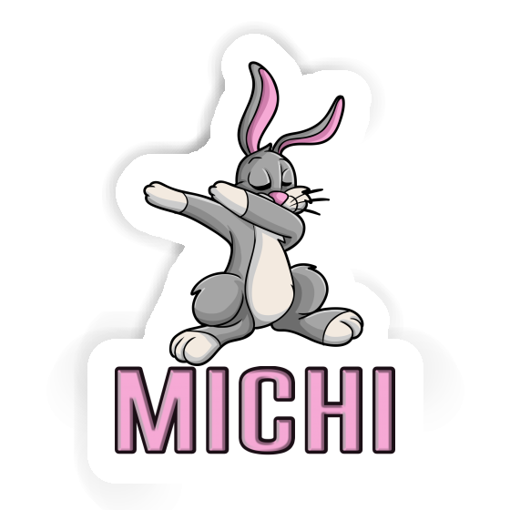 Autocollant Michi Lapin Image
