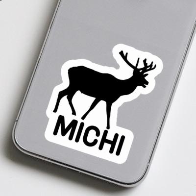 Hirsch Sticker Michi Laptop Image