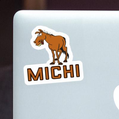 Cheval Autocollant Michi Notebook Image