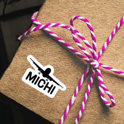Avion Autocollant Michi Laptop Avion Autocollant Michi Laptop Image