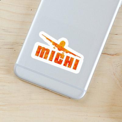 Michi Aufkleber Flugzeug Gift package Image
