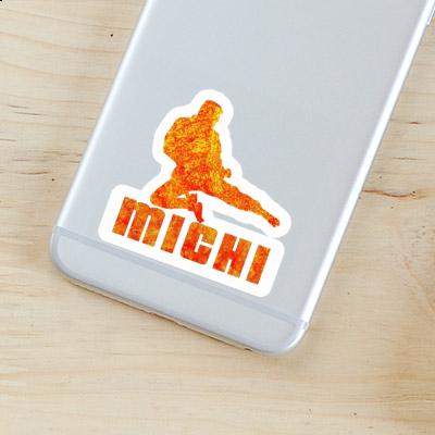 Karateka Aufkleber Michi Laptop Karateka Aufkleber Michi Laptop Image