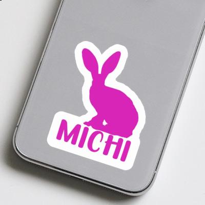 Sticker Michi Rabbit Gift package Image