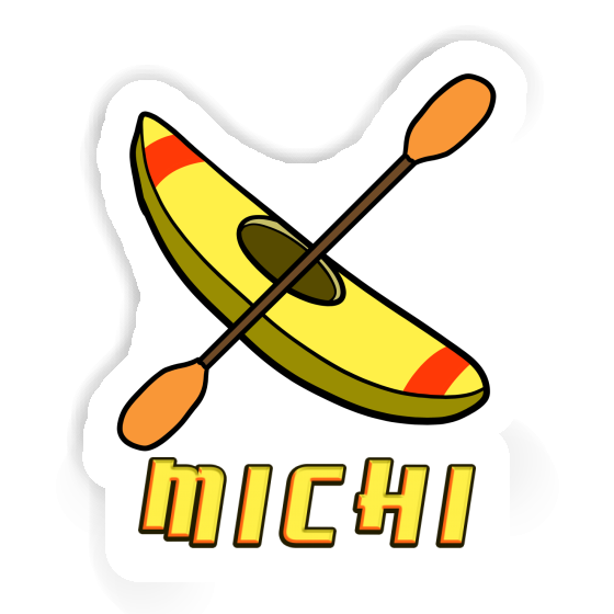 Sticker Canoe Michi Notebook Image