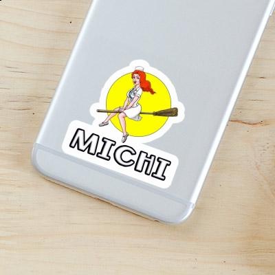 Krankenschester Sticker Michi Image