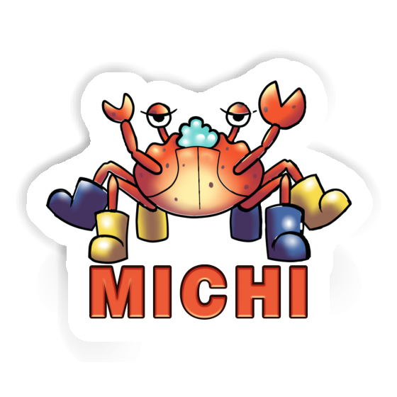 Sticker Crab Michi Laptop Sticker Crab Michi Laptop Image