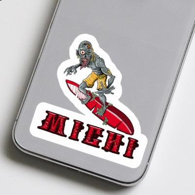 Michi Sticker Wellenreiter Michi Sticker Wellenreiter Image