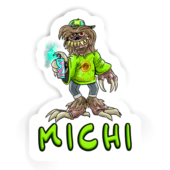 Sticker Sprayer Michi Notebook Sticker Sprayer Michi Notebook Image