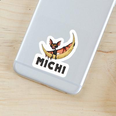 Michi Sticker Bat Notebook Image