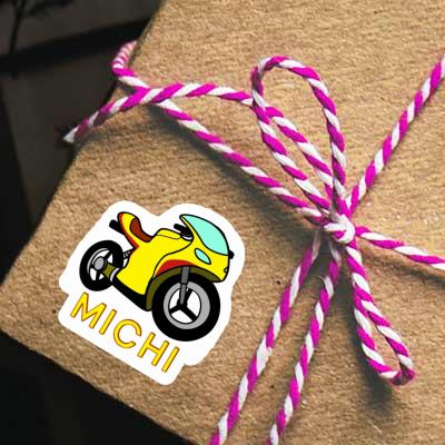Sticker Motorcycle Michi Laptop Image
