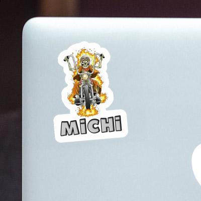 Sticker Motorcycle Rider Michi Gift package Image