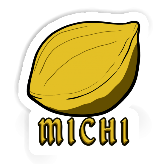 Nuss Aufkleber Michi Nuss Aufkleber Michi Image
