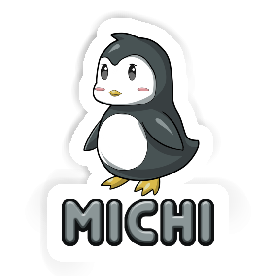 Aufkleber Pinguin Michi Image