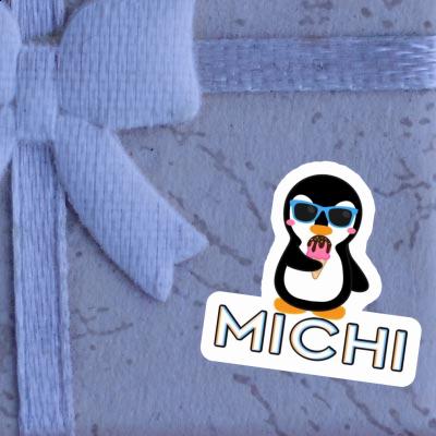 Michi Autocollant Pingouin glacé Notebook Michi Autocollant Pingouin glacé Notebook Image