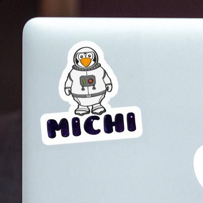 Autocollant Pingouin Michi Notebook Image