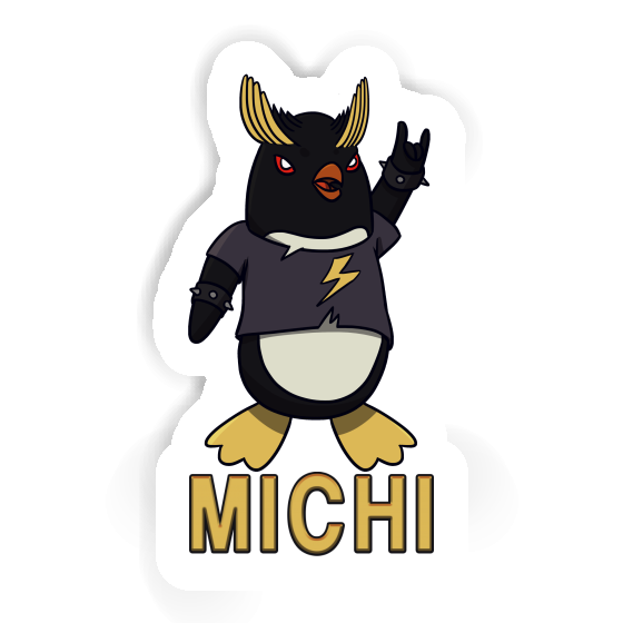 Sticker Penguin Michi Laptop Image
