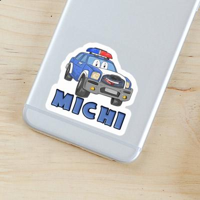 Sticker Police Car Michi Gift package Image