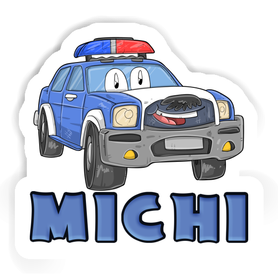 Sticker Police Car Michi Gift package Image