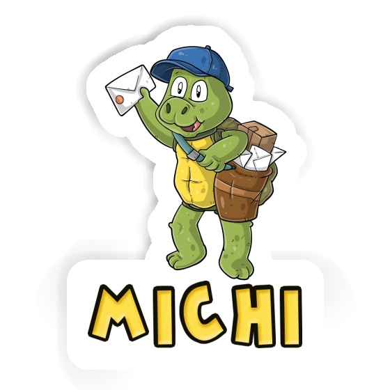 Sticker Michi Postbote Notebook Sticker Michi Postbote Notebook Image