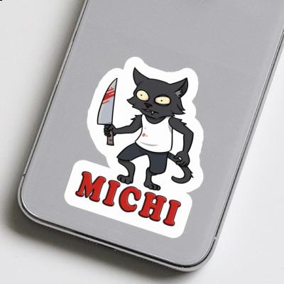Michi Sticker Psycho-Katze Michi Sticker Psycho-Katze Image