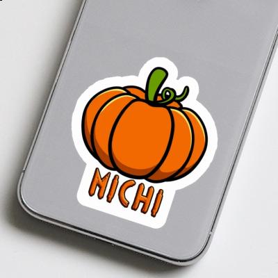 Aufkleber Kürbis Michi Laptop Image