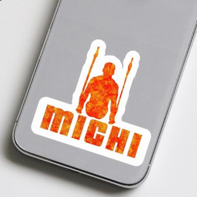 Gymnaste aux anneaux Autocollant Michi Gift package Image