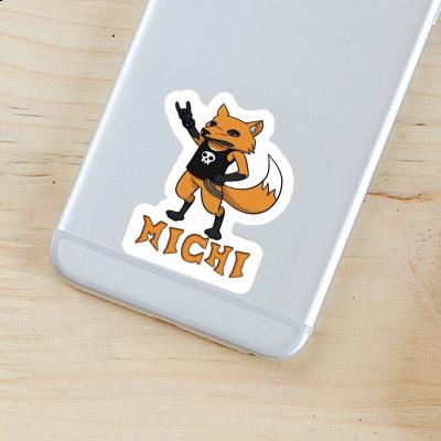 Michi Autocollant Renard Notebook Michi Autocollant Renard Gift package Image